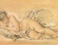 Boucher Francois Young Woman Sleeping - Hermitage